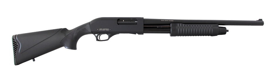 Rock Island CR103 Meriva 12 Gauge with 18.50" Barrel, 3" Chamber, 5+1 Capacity, Black Parkerized Metal Finish & Black Synthetic Stock Right Hand (Full Size)