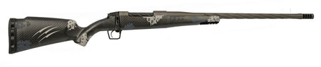 Fierce Firearms TWROG7PRC20GP Twisted Rogue 7mm PRC 20" Tungsten Cerakote Steel Threaded Barrel, Drilled & Tapped Steel Receiver, LR Negative Comb Phantom Camo Carbon Fiber Stock