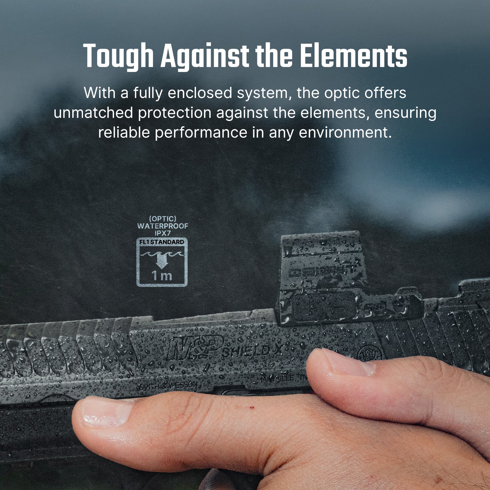 Osight SE 6 MOA Green Dot Sight Enclosed Emitter RMSc Footprint Side-Loading Battery