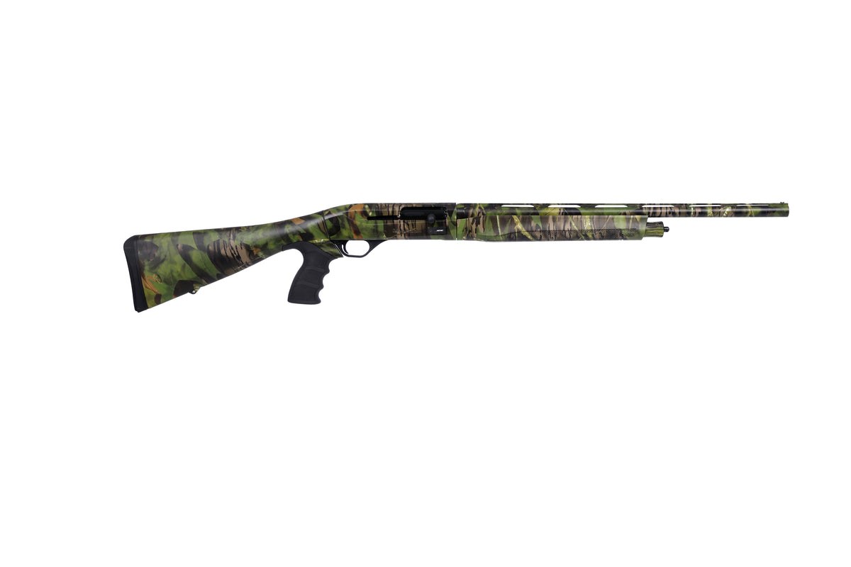 Retay USA GOR20TRPGSHLF22 Gordion Turkey 20 Gauge 4+1 (2.75") 3" 22" Deep Bore Drilled Barrel, Mossy Oak Shadow Leaf, Synthetic Pistol Grip Stock, TruGlo Red Fiber Optic Sight