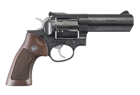 GP100 DELUXE 357MAG BLUE 4" 1783 CUSTOM ENGRAVED