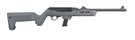Ruger 19130 PC Carbine 9mm Luger 17+1 16.10" Threaded/Fluted Barrel, Type III Hard Coat Anodized Aluminum Alloy Receiver, Stealth Gray Magpul PC Backpacker Stock, Optics Ready