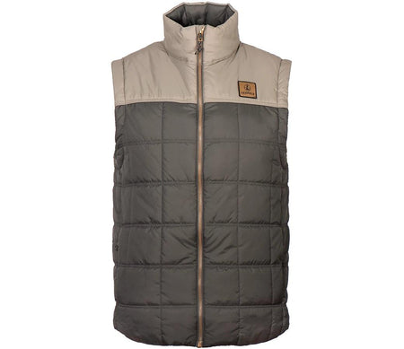 Santiam Insulated Vest Gunmetal/Shadow Tan  XL