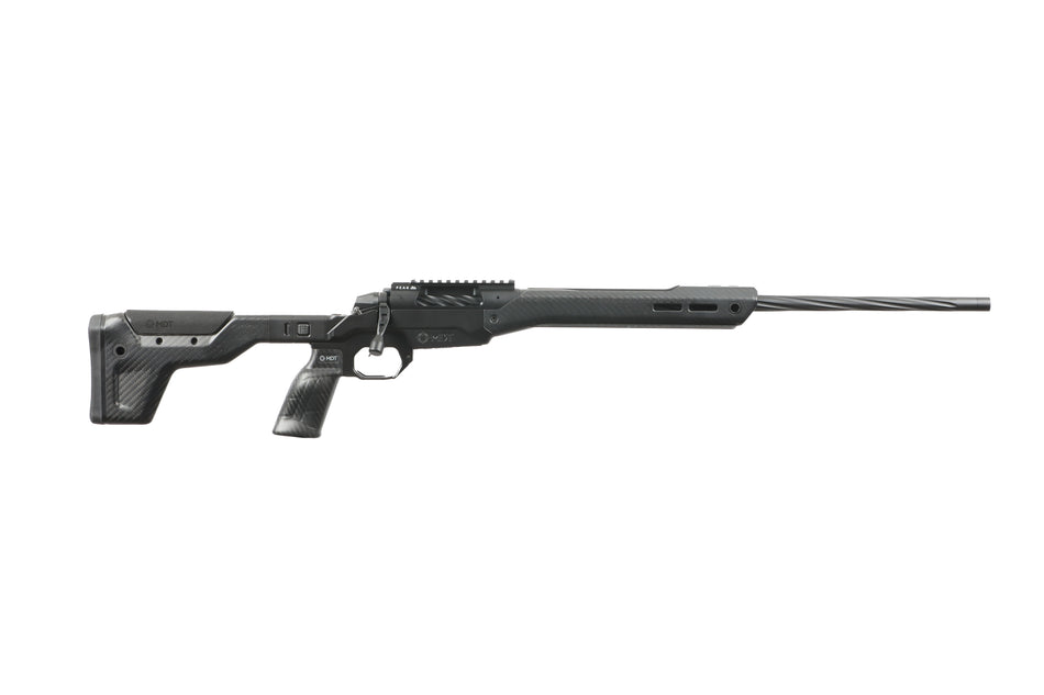 Weatherby 3WAMH22CMR4B 307 Alpine MDT 22 Creedmoor 3+1 22"Graphite Black Cerakote Spiral Fluted Threaded Barrel, Graphite Black Cerakote Receiver w/Picatinny Rail, Arca Rail Forend, Black HNT26 MDT Ch