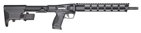 Smith & Wesson 12575 M&P FPC 9mm Luger 17+1/23+1 (3) 16.25" Steel Barrel, Black Anodized Receiver, Adjustable Black Stock, M-LOK Slots w/Picatinny Style Rail Black Polymer Grip