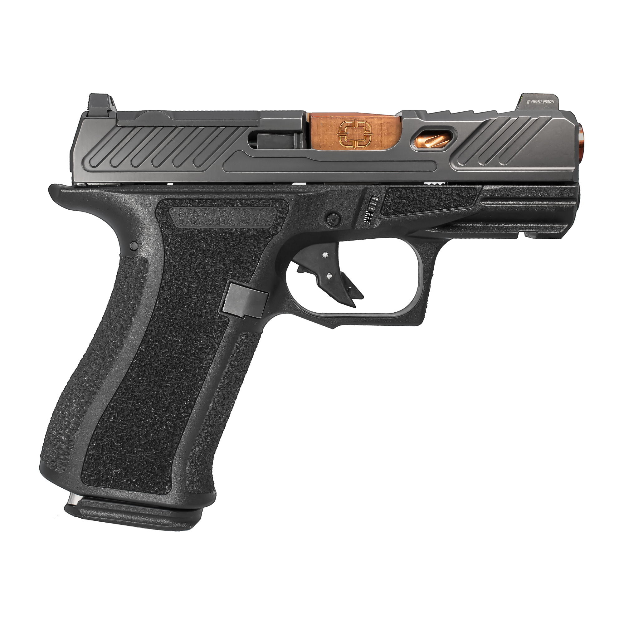 SHADOW SS-5011 CR920X 9MM ELT 3.41 15R BRNZ/BLK
