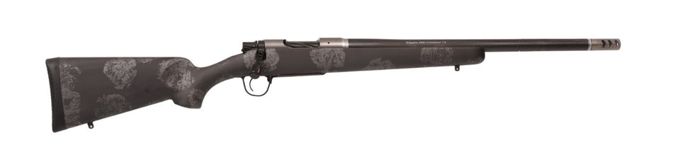 Christensen Arms 8010614900 Ridgeline FFT 270 WSM 3+1 20" Carbon Fiber/Threaded Barrel, Stainless Steel, Black with Gray Accents Stock