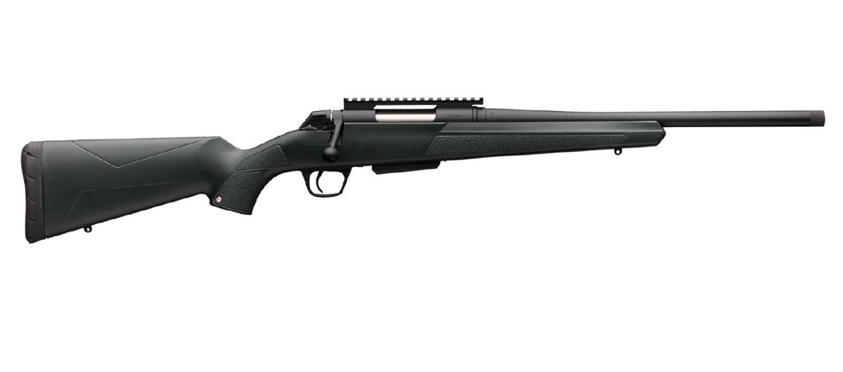 Winchester Repeating Arms 535757299 XPR Stealth 6.8 Western Caliber with 3+1 Capacity, 16.50" Threaded Barrel, Black Perma-Cote Metal Finish & Green Synthetic Stock Right Hand (Full Size)