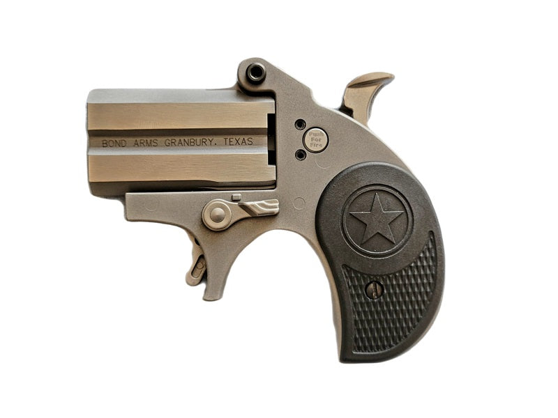 Bond Arms BASTB Stubby 380 ACP 2rd Shot 2.20" Matte Stainless Steel Frame Black Textured Polymer Grips