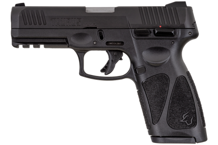 Taurus 1G3B941 G3 Full Size Frame 9mm Luger 15+1/17+1 4" Matte Stainless Steel Barrel, Matte Black Tenifer Serrated Steel Slide, Black Polymer Frame w/Picatinny Rail, Black Polymer Grip, Right Hand