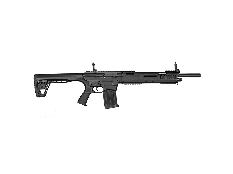 Tokarev USA 21000103 TAR 12 Gauge Semi-Auto 3" 5+1 18.50" Black Steel Barrel, Black Receiver w/Picatinny Rail, Black Fixed Synthetic Stock