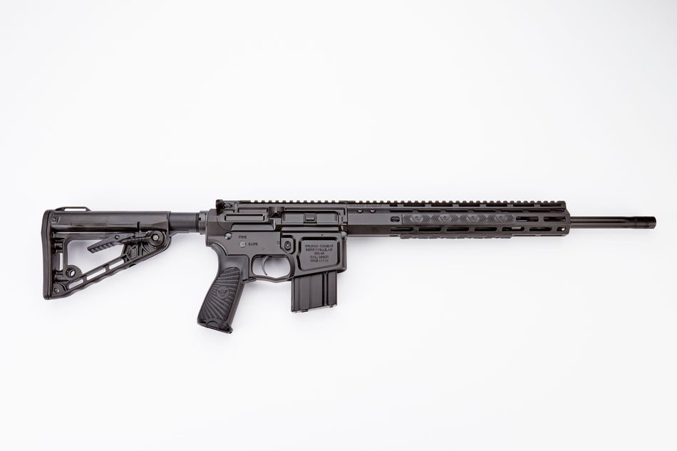 Wilson Combat TH-6A18F7 Tactical Hunter 6mm ARC 18" Fluted Threaded Barrel Black M-LOK Adjustable BCM Starburst Gunfighter Grip