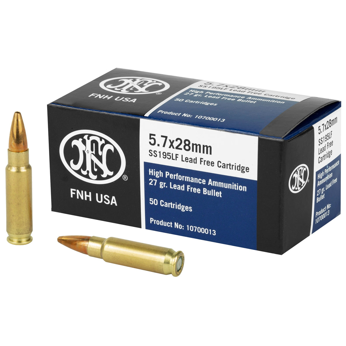 FN 5.7x28mm 27gr Lead Free HP Ammo - 2000 Rounds