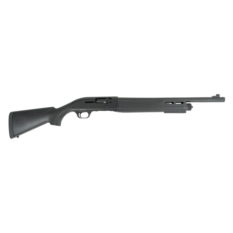 Tokarev USA 21000118 TTF Titan Full Size 12 Gauge Semi-Auto 3" 4+1 18.50" Black Chromate Cylinder Bore Barrel, Black Anodized Drilled & Tapped Receiver, Fixed Black Synthetic Stock
