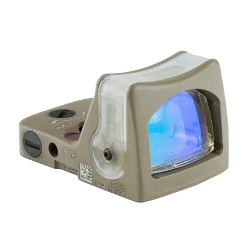Trijicon RMR RM05 Dual Illuminated FDE Amber Dot Sight Red Dot Sight