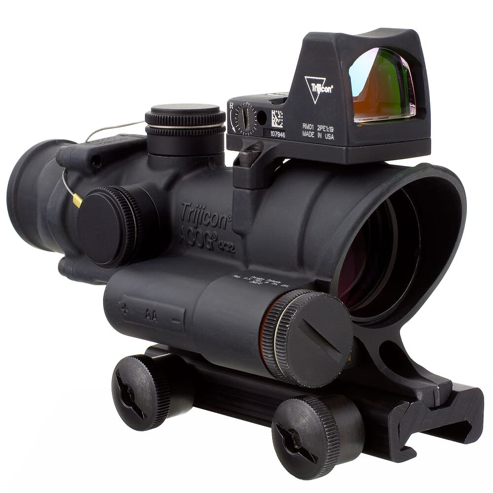 Trijicon ACOG TA02 4x32mm Red Crosshair .223 Rifle Scope