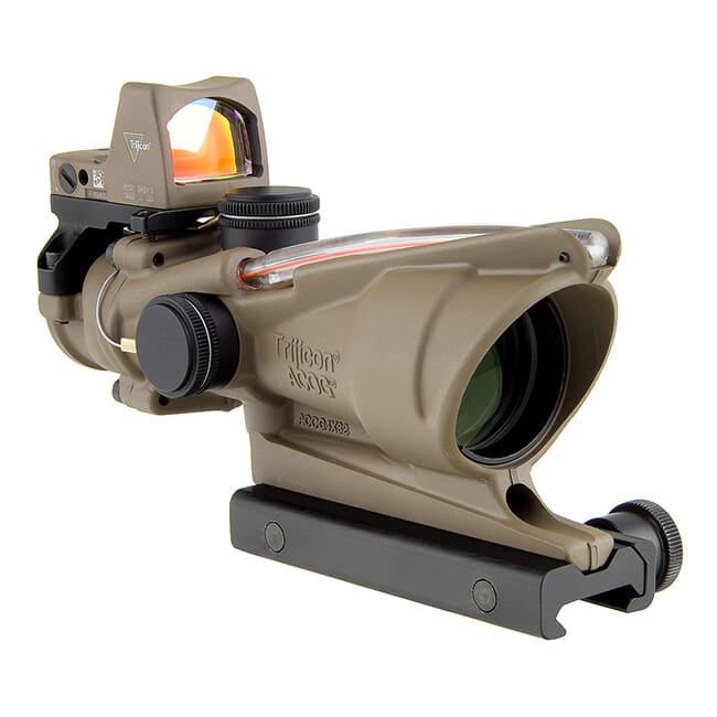 Trijicon ACOG 4x32mm Dual Illuminated Red Chevron .223 Rifle Scope