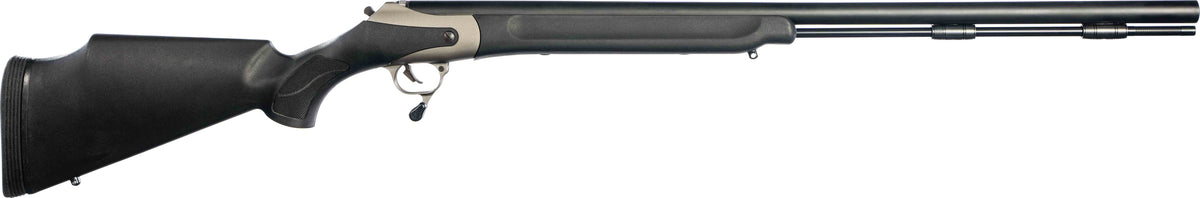 Thompson Center Arms Llc 2274R Triumph Muzzleloader 50 Cal Black Nitride Barrel & Receiver, Fixed FlexTech Black Synthetic Stock