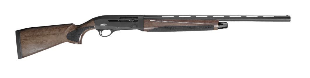 TriStar 20232 Raptor II 12 Gauge Semi-Auto 3" 5+1 28" Black Vent Rib Steel Barrel, Black Steel Receiver, Fixed Walnut Stock