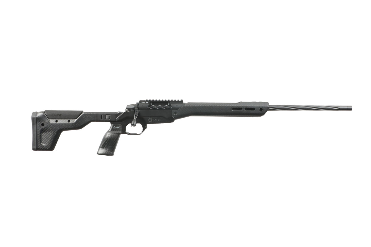 Weatherby 3WAMH25CMR4B 307 Alpine MDT 25 Creedmoor 3+1 22" Graphite Black Cerakote Spiral Fluted Threaded Barrel, Graphite Black Cerakote Receiver w/Picatinny Rail, Arca Rail Forend, Black HNT26 MDT C
