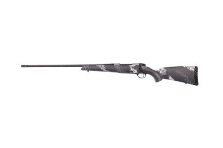 Weatherby MBT20N7MMPL6B Mark V Backcountry Guide TI 7mm PRC 3+1 24" Graphite Black Cerakote Fluted Threaded Barrel, Titanium Drilled & Tapped Receiver, Black w/Carbide Black Accents Fixed Peak 44 Blac