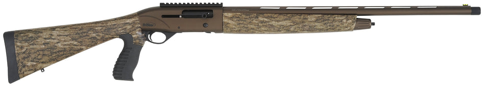 TriStar 24164 Viper G2 28 Gauge Semi-Auto 2.75" 5+1 24" Vent Rib w/ Matted Sight Plane Barrel Forend Receiver Bronze/Deep Blue Cerakote Receiver Camo Semi-Gross Turkish Walnut Stock