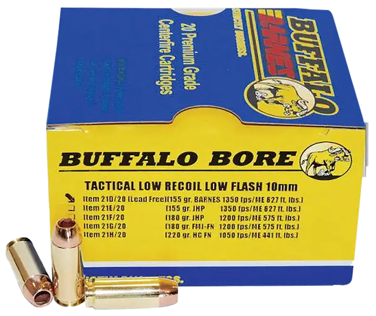 Buffalo Bore 10mm Auto Strictly Business 155gr TAC-XP Ammo
