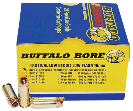 Buffalo Bore 10mm Auto Strictly Business 155gr TAC-XP Ammo
