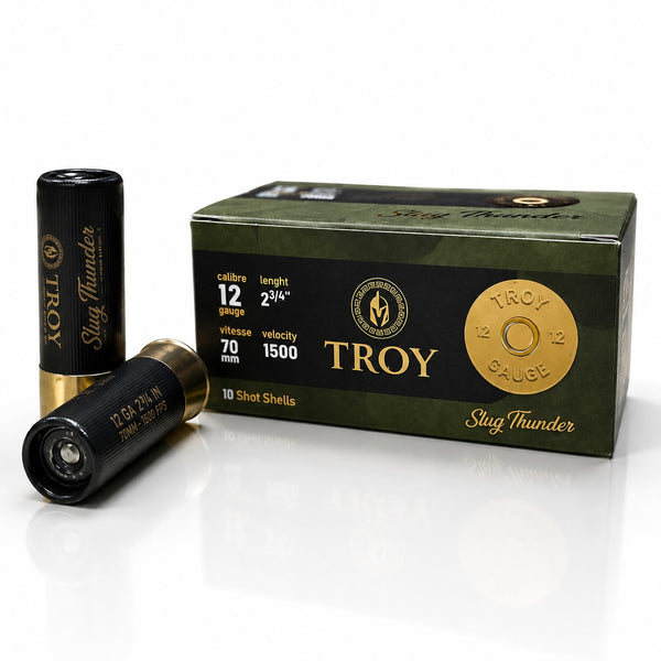 Troy Slug-Thunder 12 Gauge 2.75" 1.1oz Rifled Slug 1500 FPS