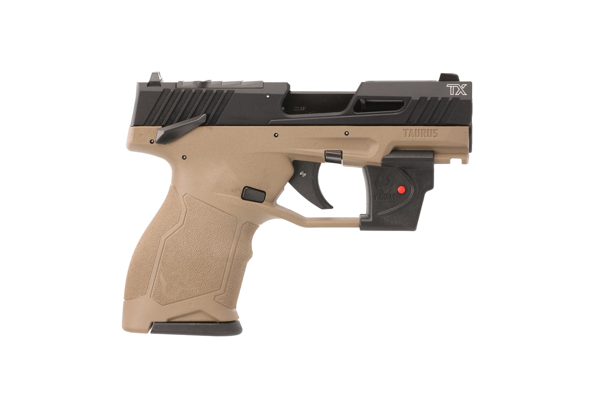 TX22C 22LR BK/DE 3.5" VIRIDIAN 1-TX22131FVL
