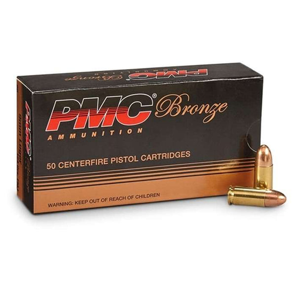 PMC 9mm Luger Bronze 147gr FMJ Ammo