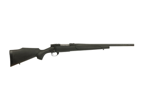 Weatherby VHS223RR0T Vanguard Obsidian 223 Rem 5+1 20" Blued Heavy Threaded Barrel, Blued Drilled & Tapped Steel Receiver, Monte Carlo Black Polymer Stock