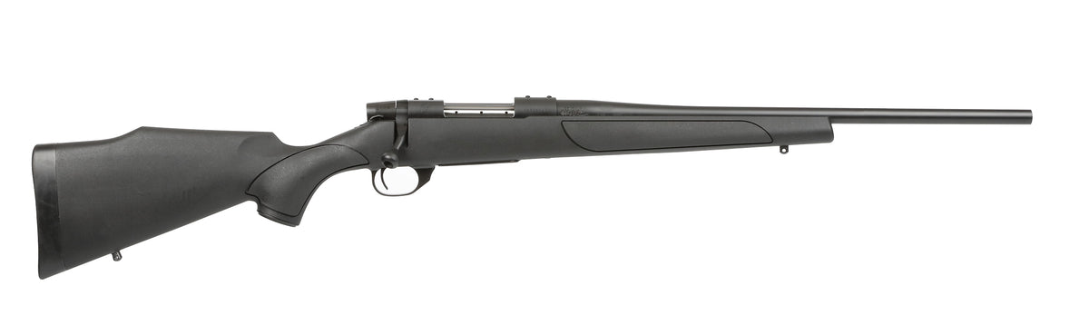 Weatherby VTX308NR2T Vanguard Obsidian Full Size 308 Win 4+1 22" Blued #2 Contour Threaded Barrel, Blued Drilled & Tapped Steel Receiver, Black Monte Carlo Synthetic Stock