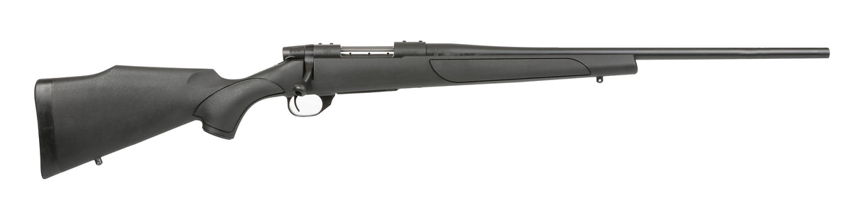 Weatherby VTX350NR0O Vanguard Obsidian Full Size 350 Legend 5+1 20" Blued #2 Contour Barrel, Blued Drilled & Tapped Steel Receiver, Black Monte Carlo Synthetic Stock
