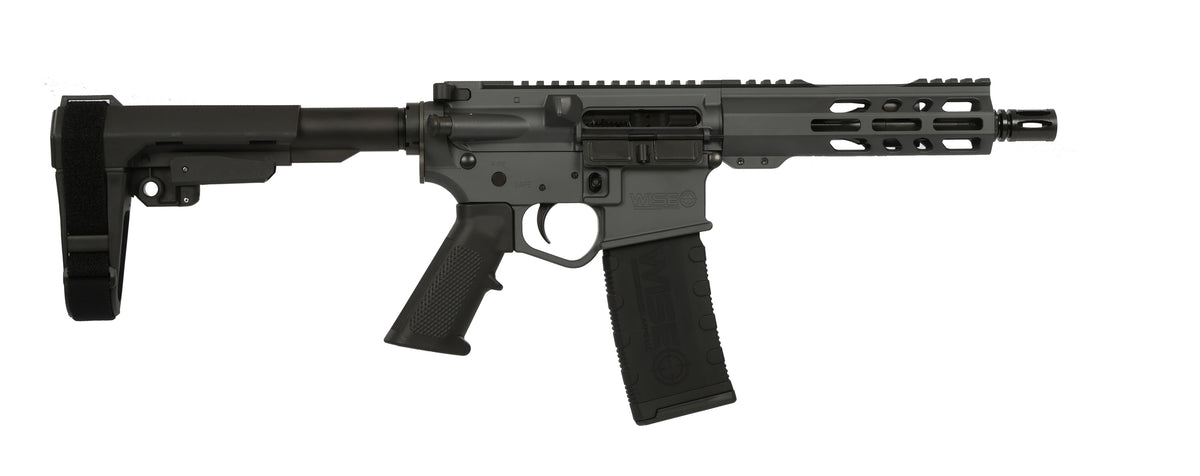 WA-15B 5.56MM GRY 7.5" SBA3 7.5-556-SBA3-SG