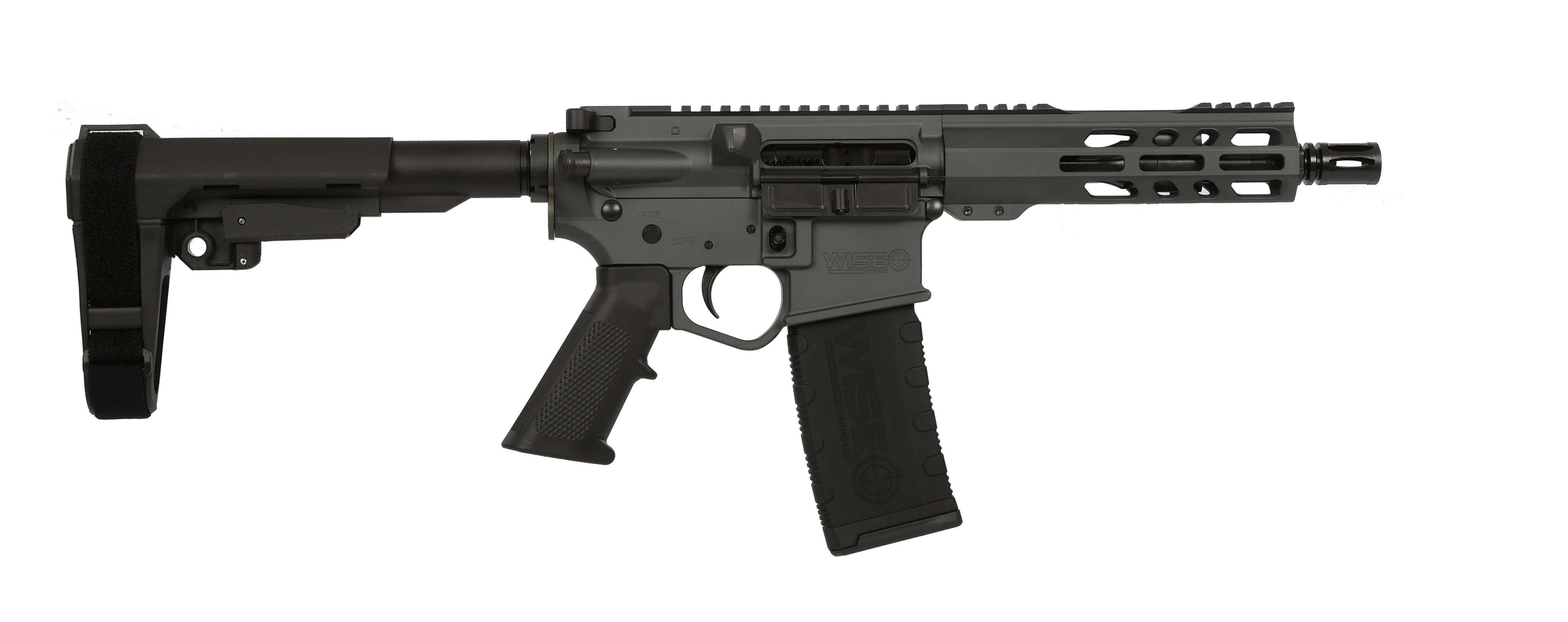 WA-15B 5.56MM GRY 7.5" SBA3 7.5-556-SBA3-SG