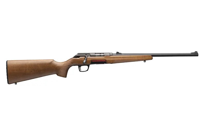 Winchester Repeating Arms 525213102 Xpert Sporter 22 LR 10+1 18" Matte Black Sporter Barrel, Black Steel Drilled & Tapped Receiver, Satin Hardwood Fixed Stock
