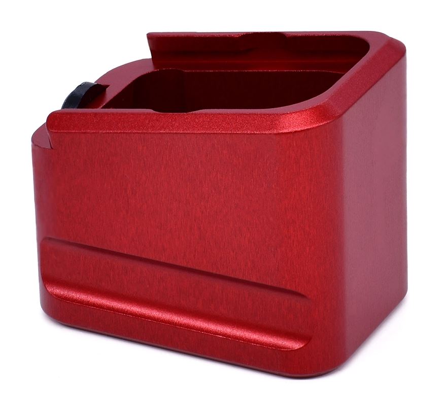 GLOCK 17/22 MAG EXT +5/+4 RED 3115 | +5 9MM | +4 .40