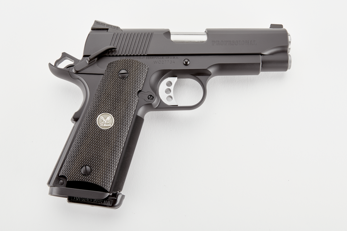 PROFESSIONAL 45ACP 4" BK CA WPM-A-ASCAALL BLK