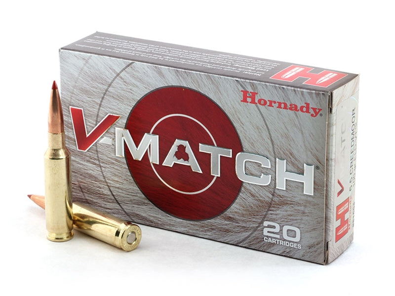 Hornady 6.5mm Creedmoor V-Match 100gr ELD-VT Ammo