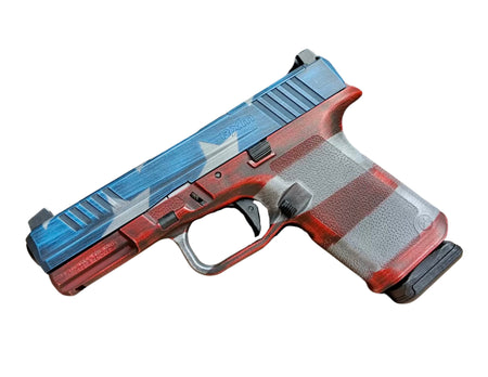 RUGER RXM 9MM PISTOL 4" AMERICAN FLAG O.R. 2-15RD MAGS - ORION EXCLUSIVE