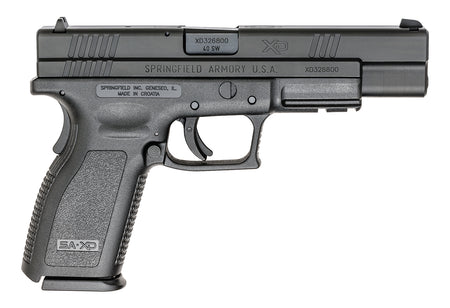 Springfield Armory XD9402 XD Tactical *CA Compliant 40 S&W 10+1 5" Black Melonite Steel Barrel & Serrated Steel Slide, Black Polymer Frame w/Picatinny Rail
