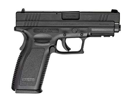 Springfield Armory XD9611 XD Service *CA Compliant 45 ACP 10+1, 4" Black Melonite Steel Barrel & Serrated Slide, Black Polymer Frame w/Picatinny Rail, Black Polymer Grip