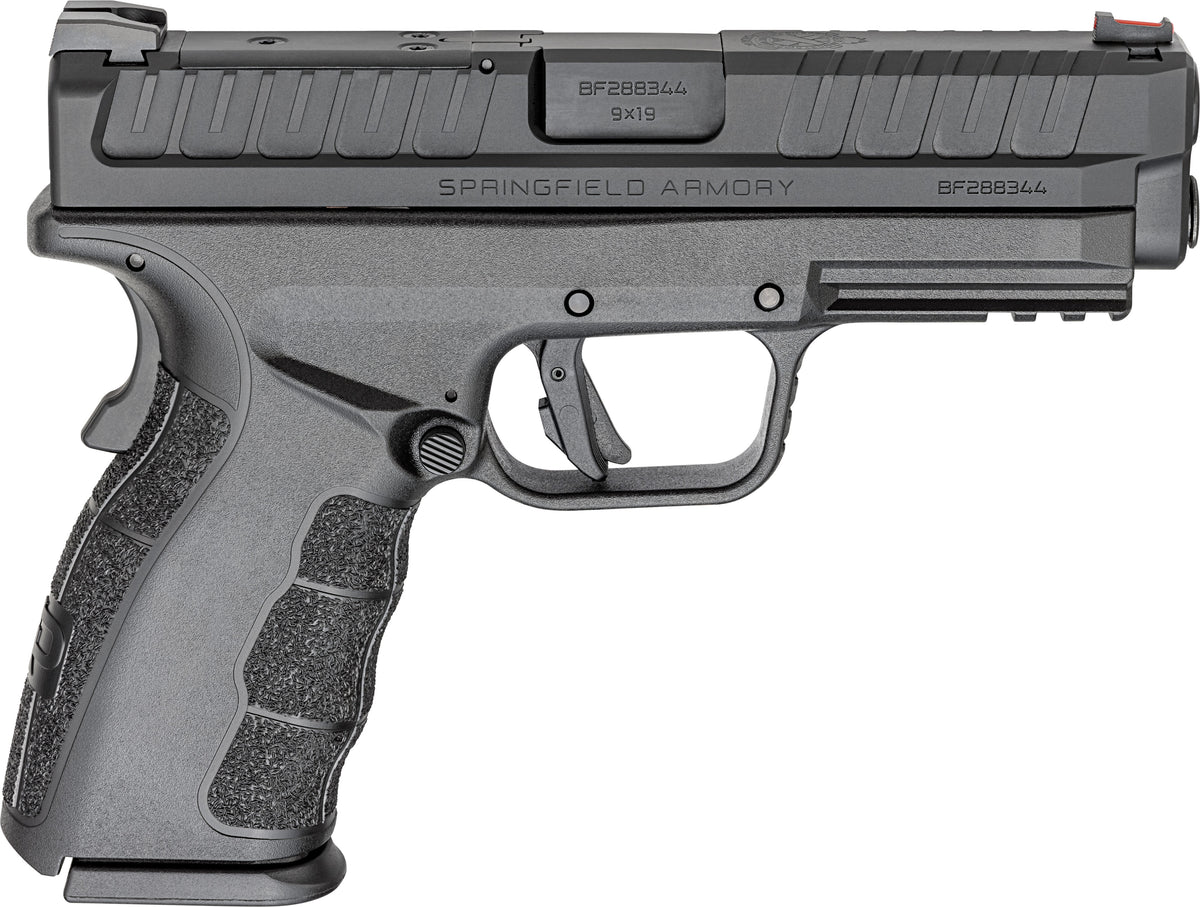 Springfield Armory XDDG9101BOSP XD Mod3 OSP 9mm Luger 16+1 4" Black Melonite Steel Barrel, Black Melonite Steel Optic Ready/Serrated Slide, Black Polymer Frame w/Picatinny Rail, One Mag