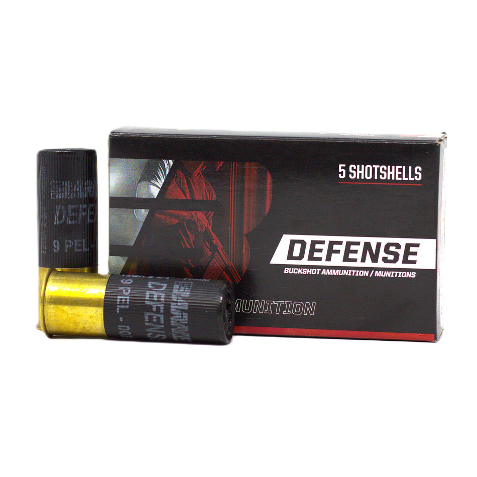 Barnes Defense 12 Gauge 2 3/4" #00 Buckshot 1325 FPS