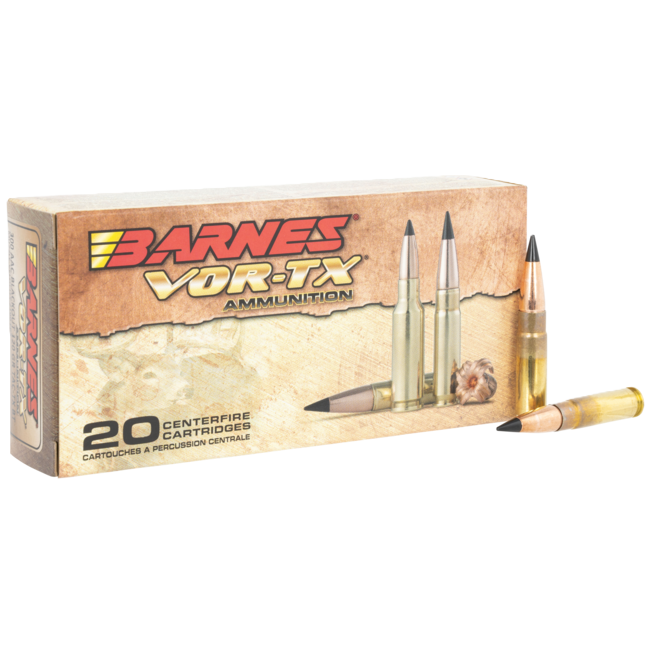 Barnes .300 AAC Blackout VOR-TX 120gr TAC-TX BT Ammo
