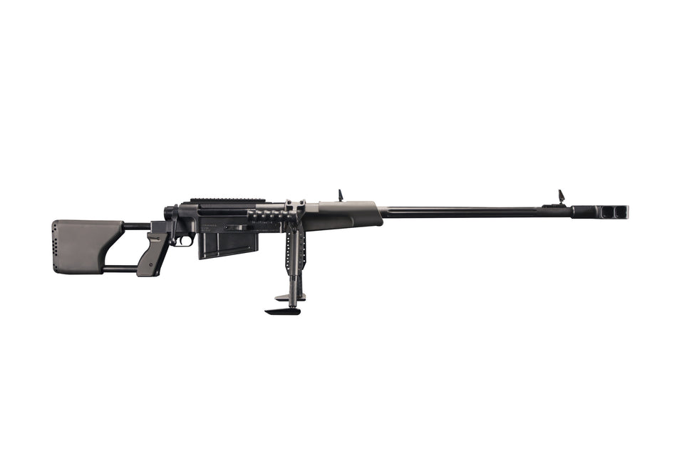 Zastava Arms Usa SRM93050 M93 50 BMG 5+1 33" Black Nitride Fluted Barrel, Black Picatinny Rail Receiver, Polymer Handguard, Black Synthetic Stock