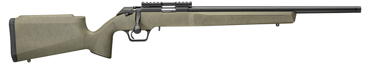 Springfield Armory BART92022GBW Model 2020 Rimfire Target Full Size 22 LR 10+1 20" Matte Blued Heavy Threaded Barrel, Picatinny Rail Carbon Steel Receiver, OD Green w/Black Webbing Synthetic Fixed Sto