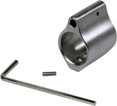 GUNTEC LOW PROFILE GAS BLOCK .750 DIA STAINLESS STEEL