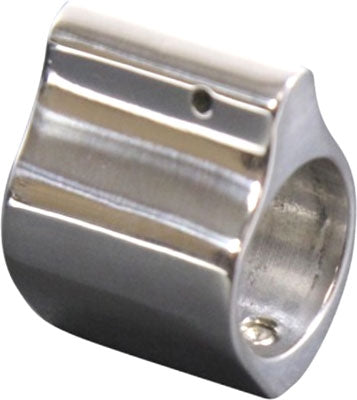 GUNTEC LOW PROFILE GAS BLOCK .750 DIA POLISHED STAINLESS